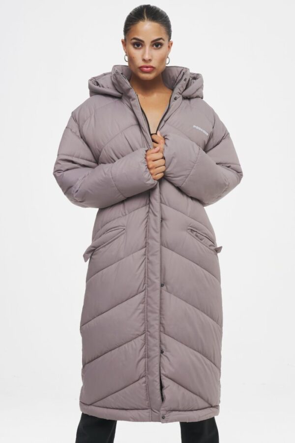 Loha Oversized Puffer Coat Nickle