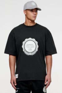 Alamo Oversized Tee Washed Phantom Black