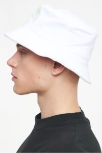 Dakota Bucket Hat White Milky Green