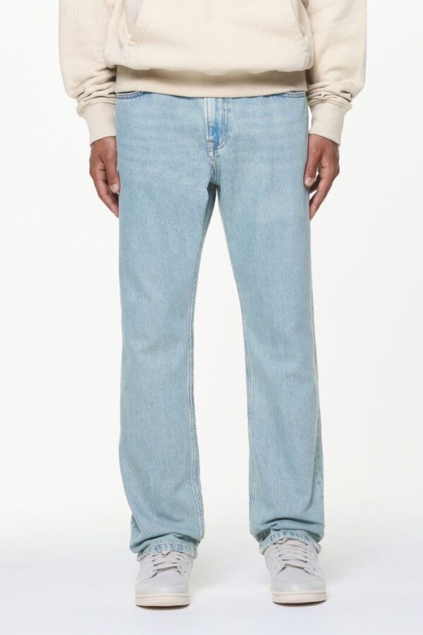 Baures Straight Jeans Sand Washed Blue