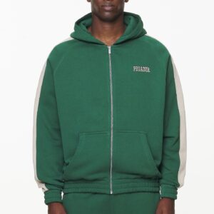 Aytoun Raglan Sweat Hoodie – Green