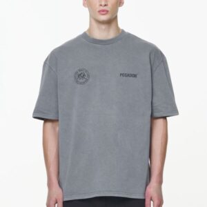 Dike Oversized Tee Vintage Grey