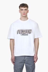 County Oversized Tee White