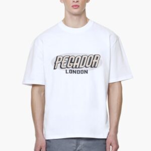 County Oversized Tee White