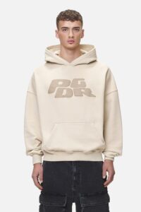 DANICO BOXY HOODIE WASHED DESERT SAND