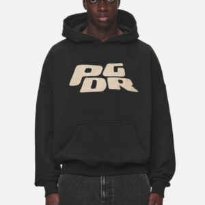 DANICO BOXY HOODIE WASHED BLACK