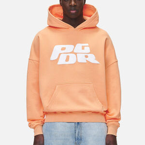 DANICO BOXY HOODIE WASHED APRICOT