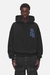 BANDON BOXY HOODIE WASHED BLACK