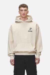 BALDOCK OVERSIZED HOODIE WASHED DESERT SAND