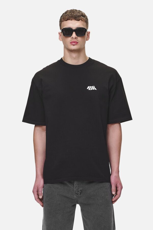 NARSON OVERSIZED TEE WASHED BLACK