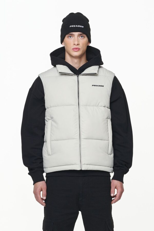 Landin Puffer Vest Ash Grey