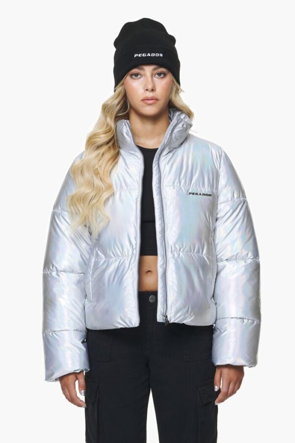 Sugar Future Puffer Jacket Chrome