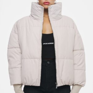 Geneva Oversized Boxy Puffer Jacket Cream