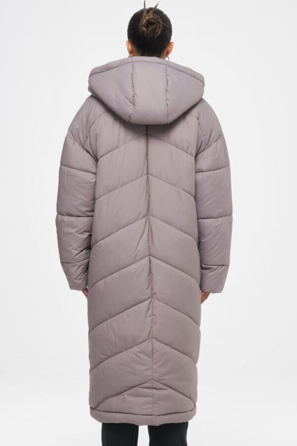 Loha Oversized Puffer Coat Nickle